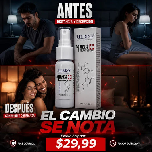Men´s Spray | Retardante masculino para hombres que quieren más